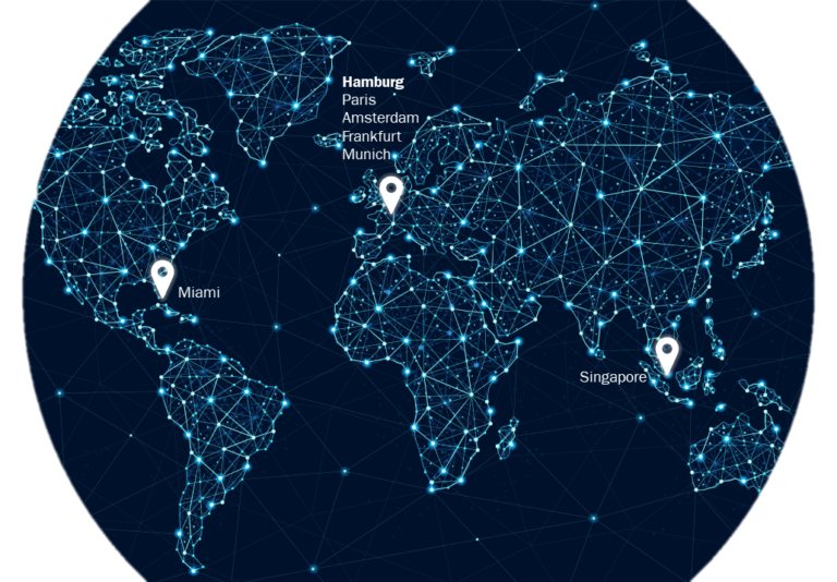 SPL Locations World map