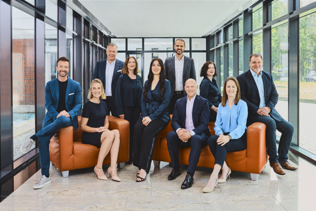 Picture of the Management Team at the SPairliners Headquarter