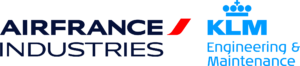 Logo of Air France Industries and KLM Engineering and Maintenance in color